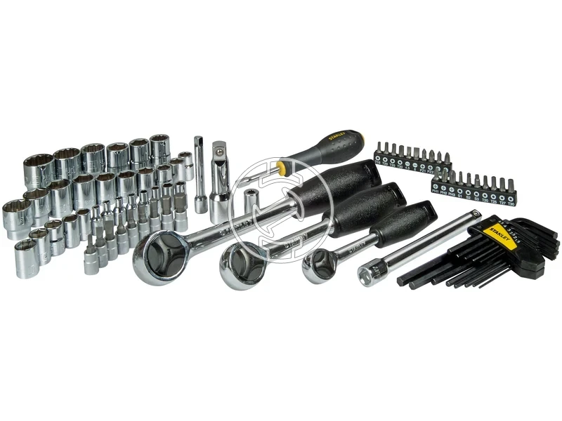 Kép: Stanley bit-es dugokulcs keszlet 14 inch 38 inch 12 inch 80 reszes_0.webp