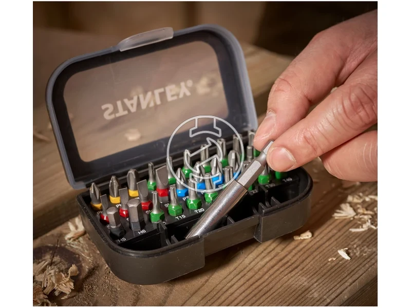 Kép: Stanley bit keszlet 25 mm 31 reszes_3.webp