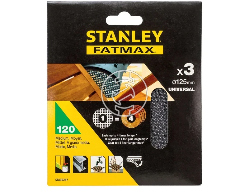 Kép: Stanley excenter csiszolohalo keszlet 125 mm 3 db P120_1.webp