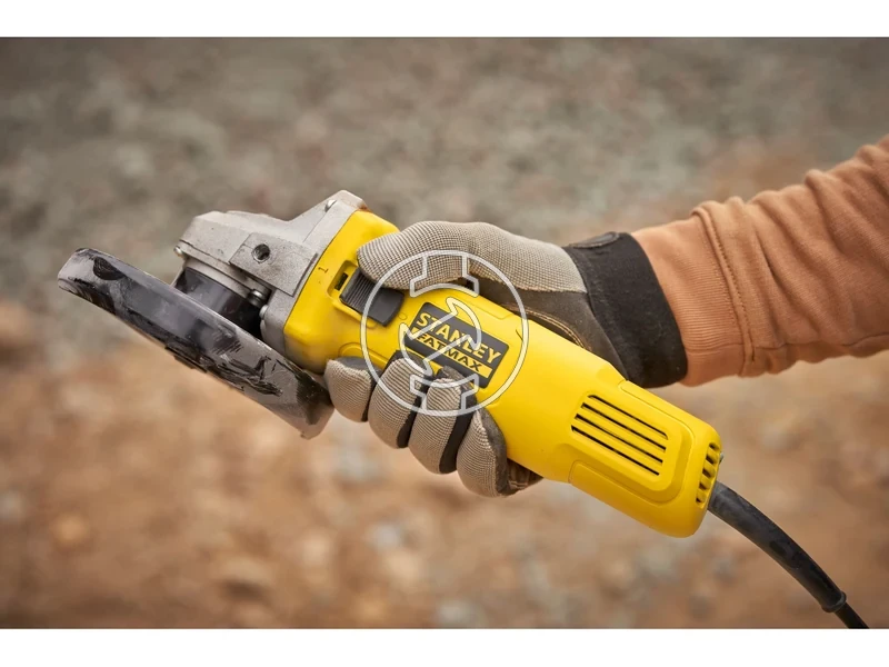 Kép: Stanley Fatmax FMEG615-QS elektromos sarokcsiszolo 115 mm I 600 W_9.webp