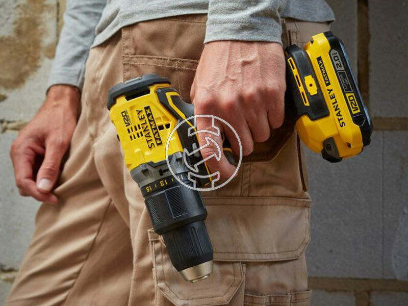 Stanley FatMax SFMCD715C2K-QW akkus fúrócsavarozó tokmányos