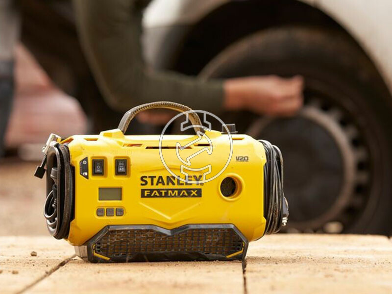 Stanley FatMax SFMCE520B-QW akkus kompresszor (akku és töltő nélkül)
