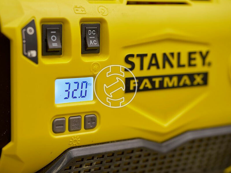 Stanley FatMax SFMCE520B-QW akkus kompresszor (akku és töltő nélkül)