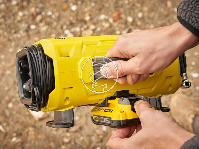 Stanley FatMax SFMCE520B-QW akkus kompresszor (akku és töltő nélkül)