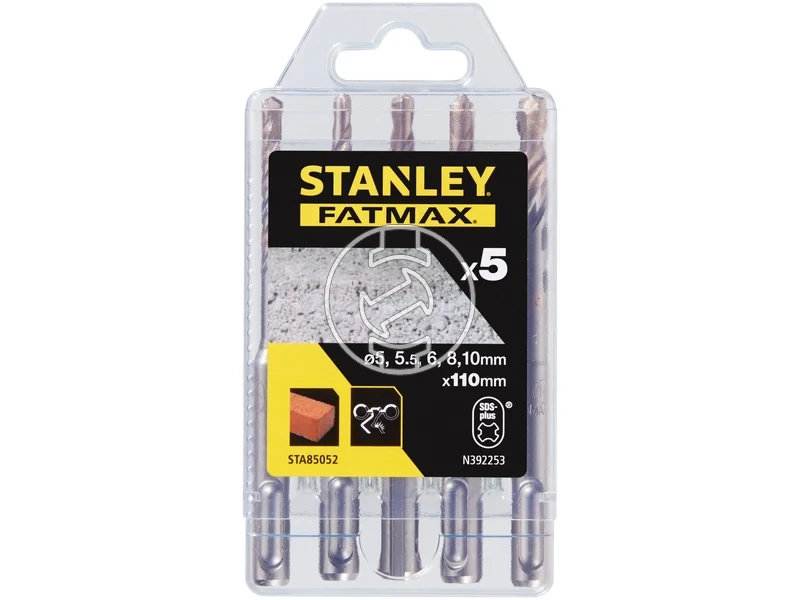 Kép: Stanley furoszar keszlet 5-10x110 mm 5 reszes SDS Plus_1.webp