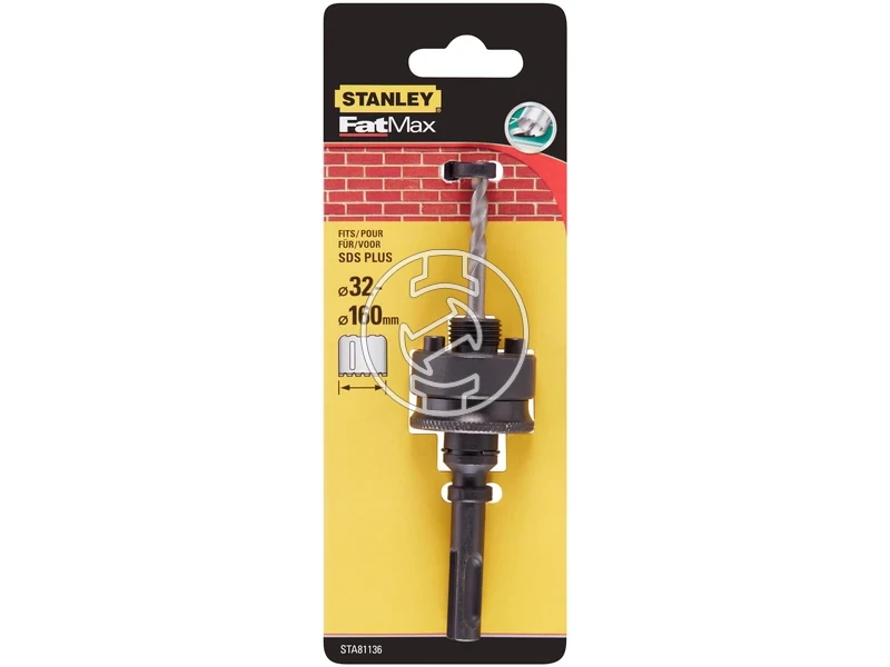 Kép: Stanley gyemantfuro korona adapter SDS Plus_1.webp