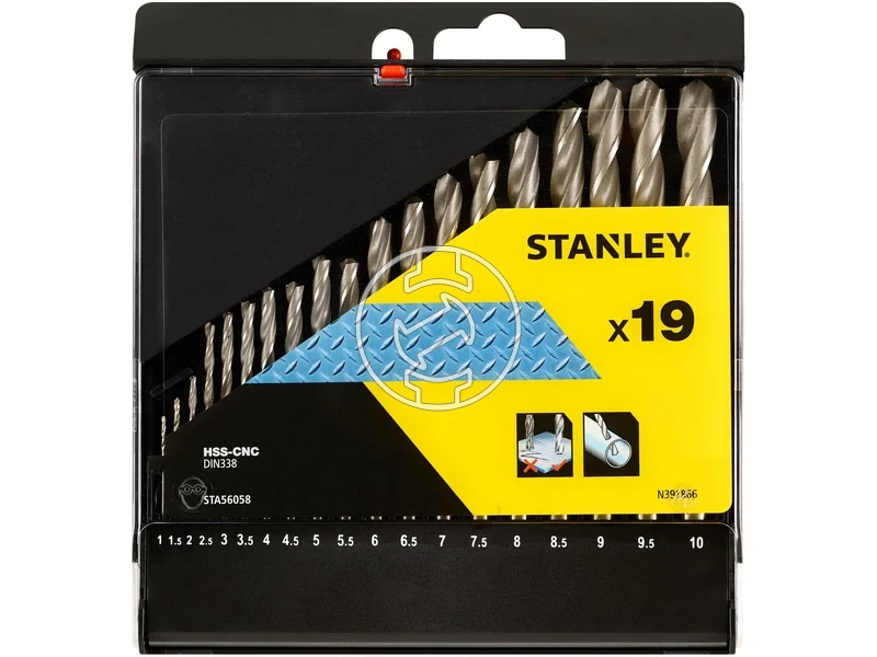 Kép: Stanley hss femfuro keszlet 1-10 mm 19 reszes_1.webp