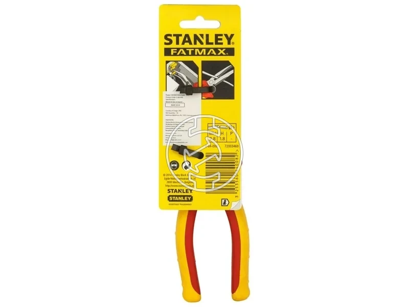 Kép: Stanley MaxSteel szigetelt hosszucsoru fogo hajlitott 200 mm_6.webp