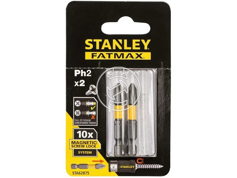 Kép: Stanley phillips behajtobit PH2  50 mm 2 db_1.webp