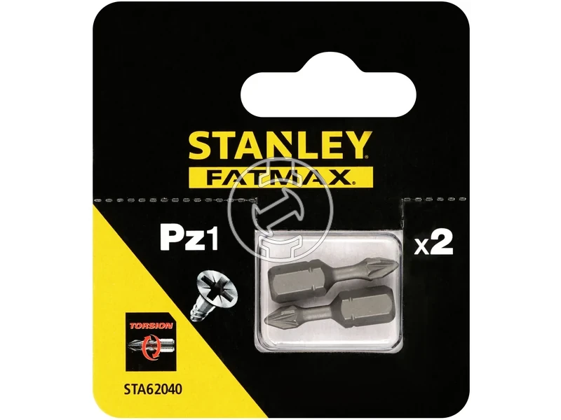 Kép: Stanley pozidrive behajtobit PZ1 25 mm 2 db_1.webp