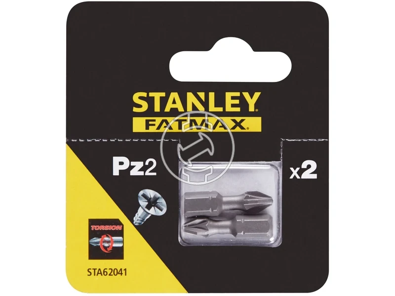 Kép: Stanley pozidrive behajtobit PZ2 25 mm 2 db_1.webp