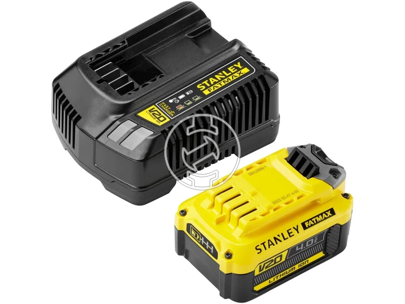 Kép: Stanley SFMCB14M1-QW akkumulator es tolto szett 20V MAX 1 x 4.0 Ah_2.webp
