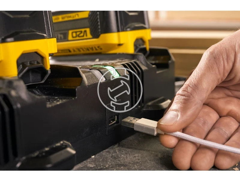 Kép: Stanley SFMCB24-QW akkumulatortolto szerszamgepekhez V20 4A_6.webp