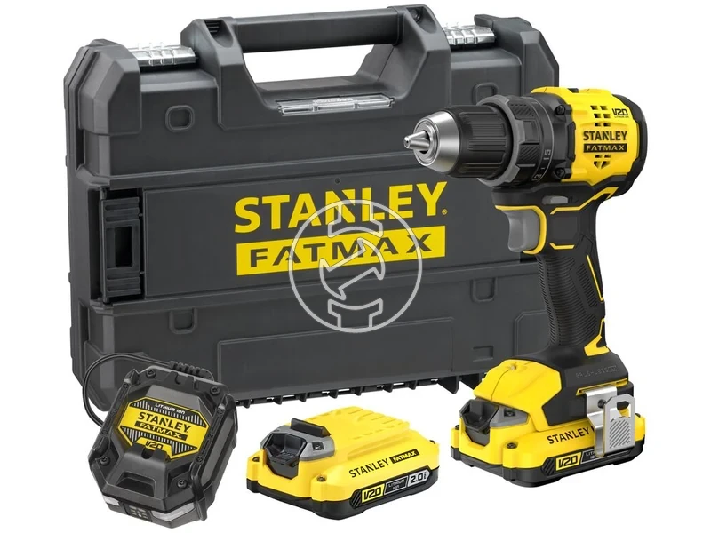 Kép: Stanley SFMCD714D2T-QW akkus furocsavarozo tokmanyos V20 2 x 2.0 Ah_0.webp