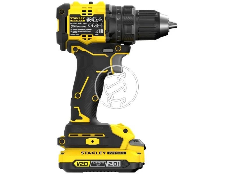 Kép: Stanley SFMCD714D2T-QW akkus furocsavarozo tokmanyos V20 2 x 2.0 Ah_5.webp