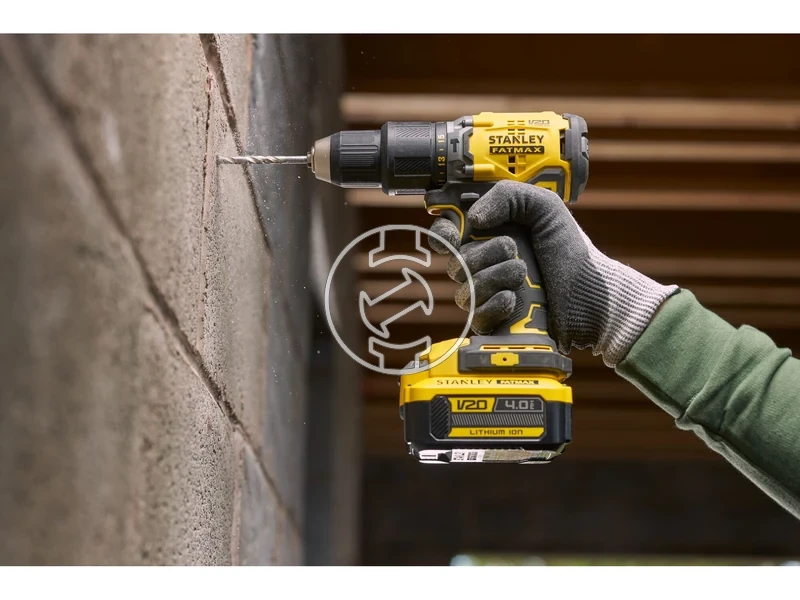 Kép: Stanley SFMCD715M2K-QW akkus utvefuro-csavarozo 20V MAX 2 x 4 Ah_4.webp