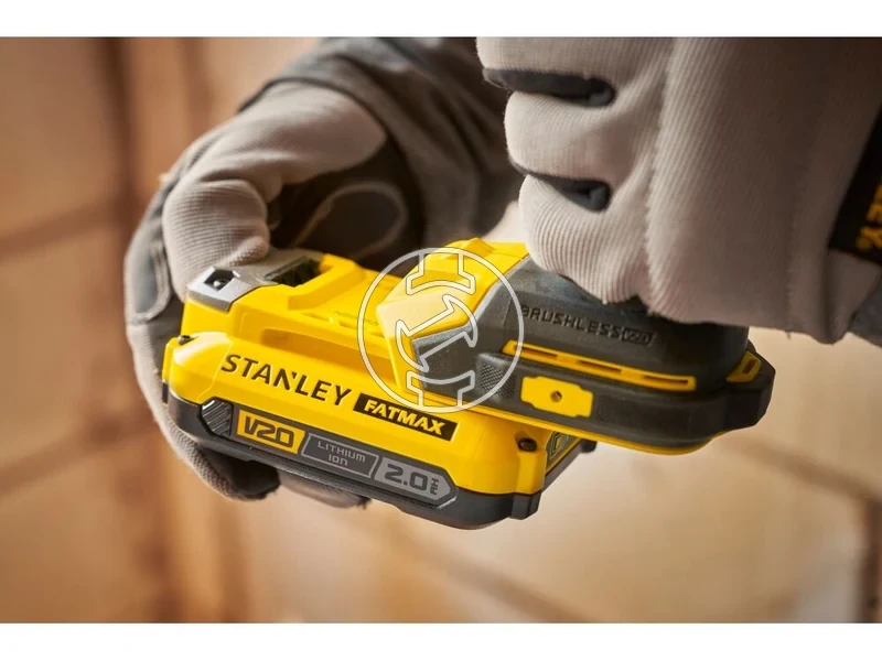 Kép: Stanley SFMCD716D2T-QW akkus furocsavarozo tokmanyos V20 kefementes_13.webp
