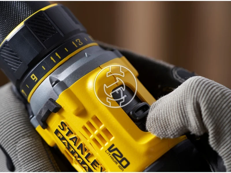 Kép: Stanley SFMCD720D2K-QW akkus furocsavarozo tokmanyos 20V MAX 2 x 2.0 Ah_5.webp