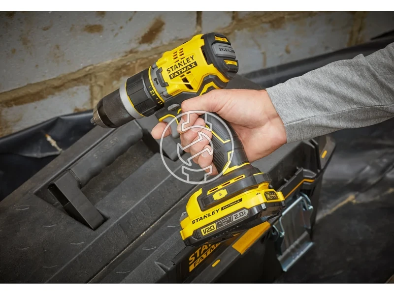 Kép: Stanley SFMCD721D2K-QW akkus utvefuro-csavarozo 20V MAX 2 x 2.0 Ah_3.webp