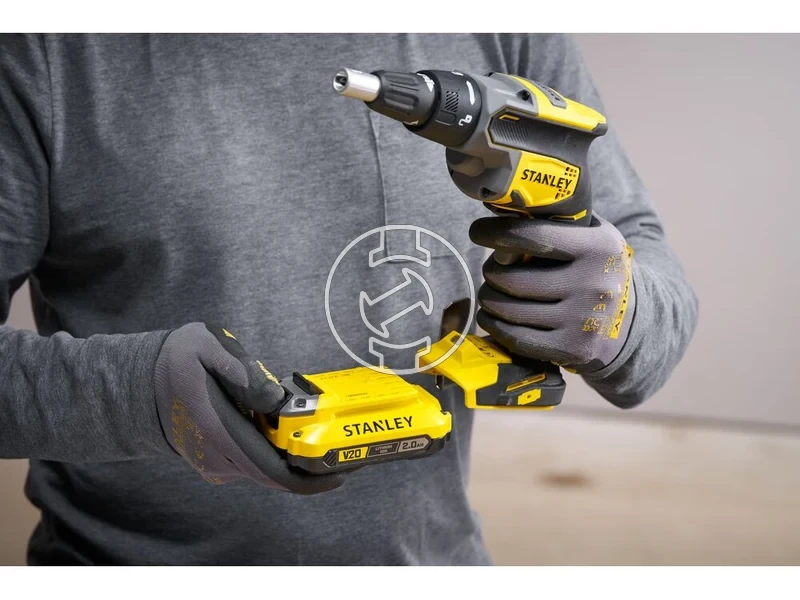 Kép: Stanley SFMCF600B-XJ akkus csavarbehajto melysegutkozovel V20 kefementes_4.webp