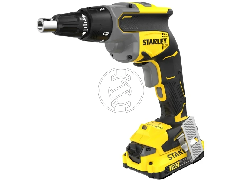 Kép: Stanley SFMCF600D1S-QW akkus csavarbehajto melysegutkozovel V20 kefementes 1 x 2.0 Ah_1.webp
