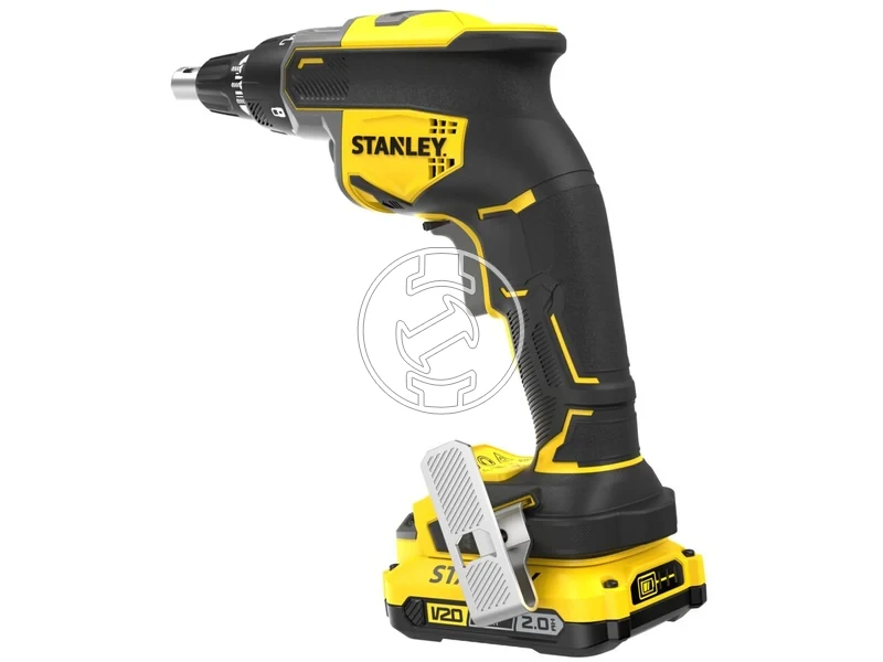 Kép: Stanley SFMCF600D1S-QW akkus csavarbehajto melysegutkozovel V20 kefementes 1 x 2.0 Ah_2.webp