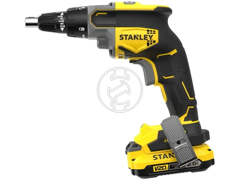 Kép: Stanley SFMCF600D1S-QW akkus csavarbehajto melysegutkozovel V20 kefementes 1 x 2.0 Ah_3.webp
