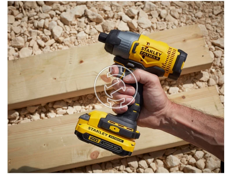 Kép: Stanley SFMCF800C2K-QW akkus utvecsavarozo 20V MAX 2 x 1.5 Ah_2.webp