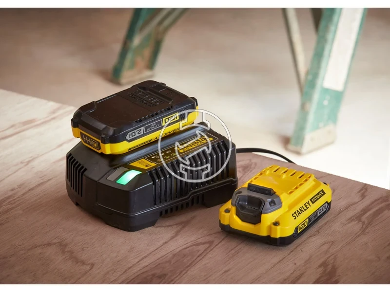 Kép: Stanley SFMCF810D2K-QW akkus utvecsavarozo 20V MAX 2 x 2.0 Ah_6.webp