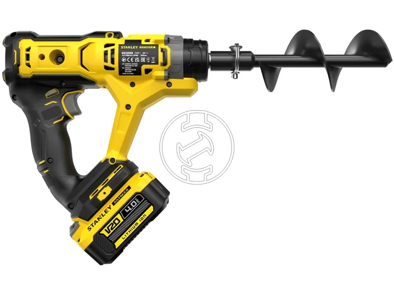 Kép: Stanley SFMCGA75M1-QW akkus fuggoleges foldfuro V20 4 Ah_1.webp