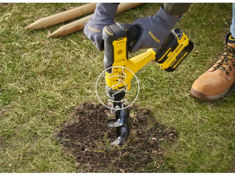 Kép: Stanley SFMCGA75M1-QW akkus fuggoleges foldfuro V20 4 Ah_8.webp