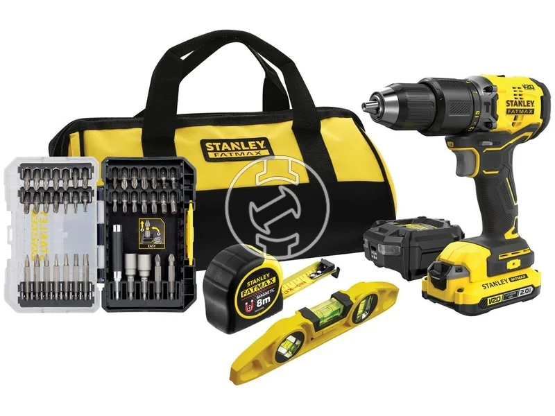 Kép: Stanley SFMCK101D1S-QW akkus utvefuro-csavarozo V20 1 x 2.0 Ah_0.webp