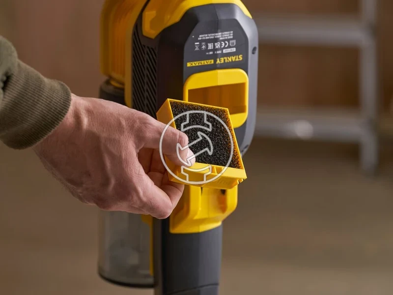 Kép: Stanley SFMCVS001D1-QW akkus kezi porszivo V20 18V 2.0 Ah_13.webp