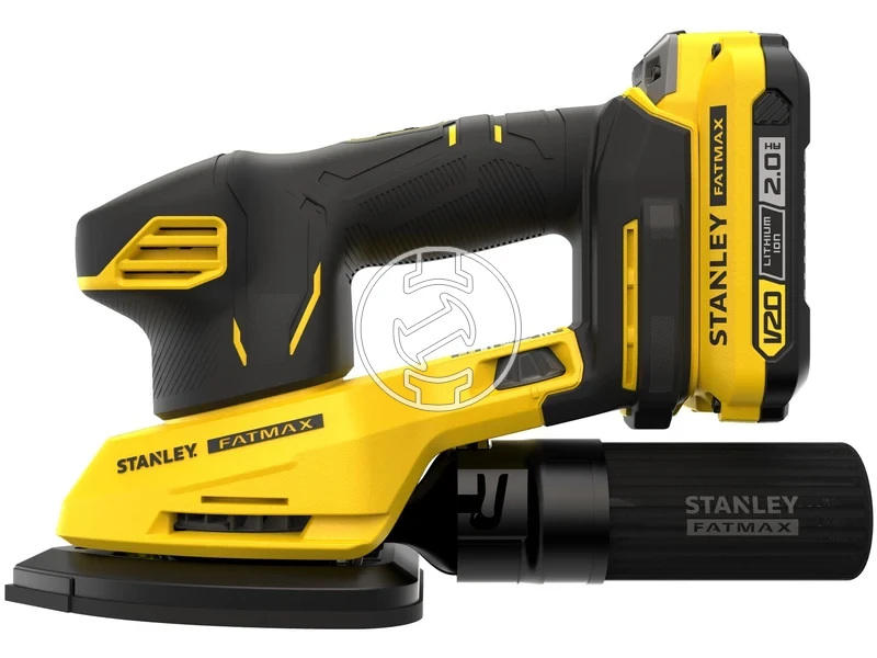 Kép: Stanley SFMCW221D1S-QW akkus rezgocsiszolo V20 1 x 2.0 Ah_2.webp