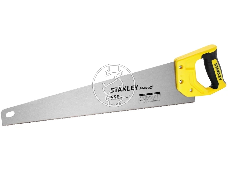 Kép: Stanley Sharpcut egykezes kezi furesz 11 TPI 550 mm_0.webp