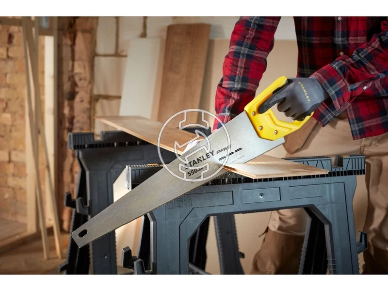 Kép: Stanley Sharpcut egykezes kezi furesz 11 TPI 550 mm_2.webp