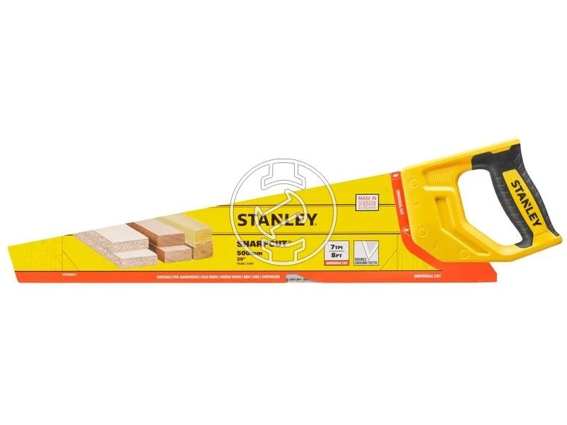 Kép: Stanley Sharpcut egykezes kezi furesz 7 TPI 500 mm_1.webp