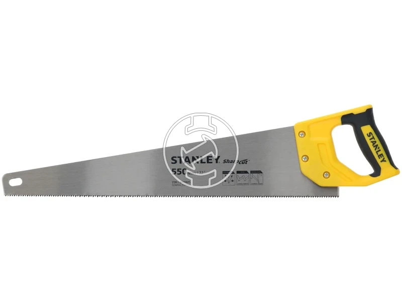 Kép: Stanley Sharpcut egykezes kezi furesz 7 TPI 550 mm_0.webp