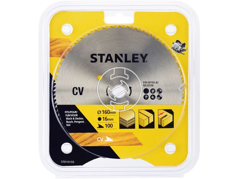 Kép: Stanley STA10155-XJ korfureszlap 160 x 16 x 100T_0.webp