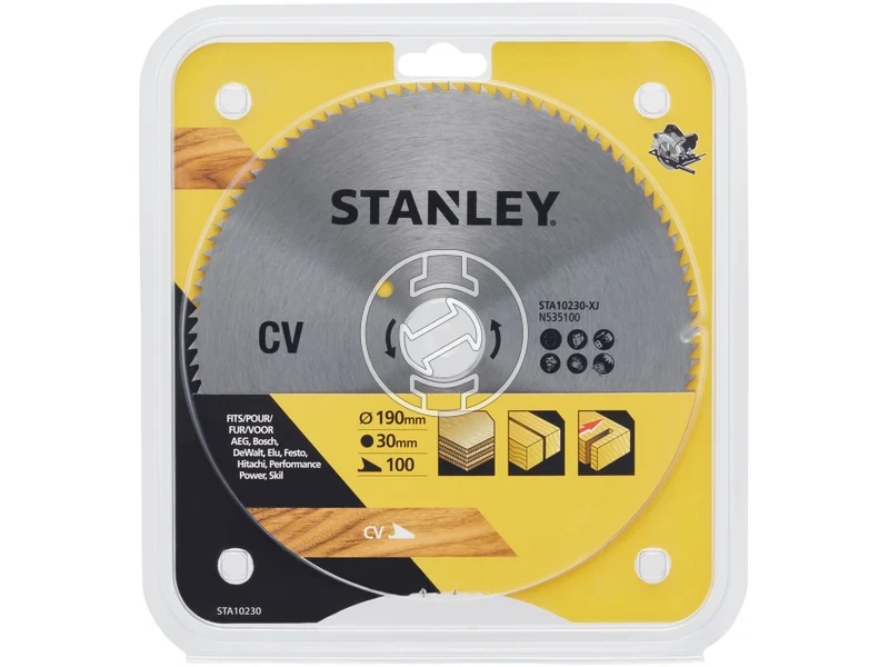 Kép: Stanley STA10230-XJ korfureszlap 190 x 30 x 100T_1.webp