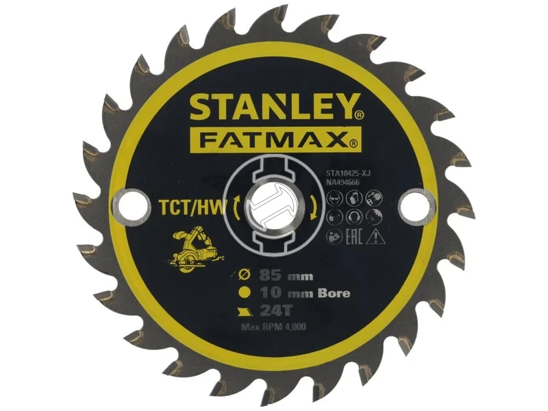 Kép: Stanley STA10425-XJ korfureszlap 85 mm24T - 10 mm_0.webp