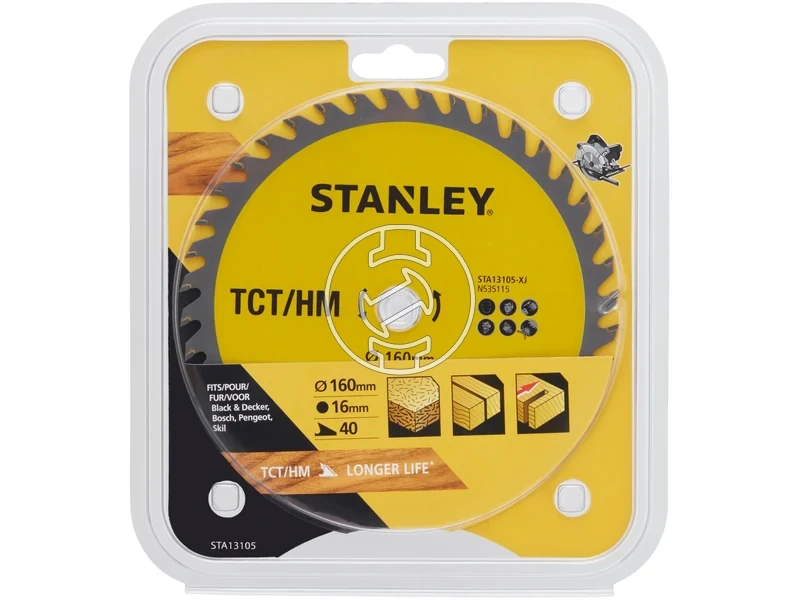 Kép: Stanley STA13105-XJ korfureszlap 160 x 16 x 40T_0.webp