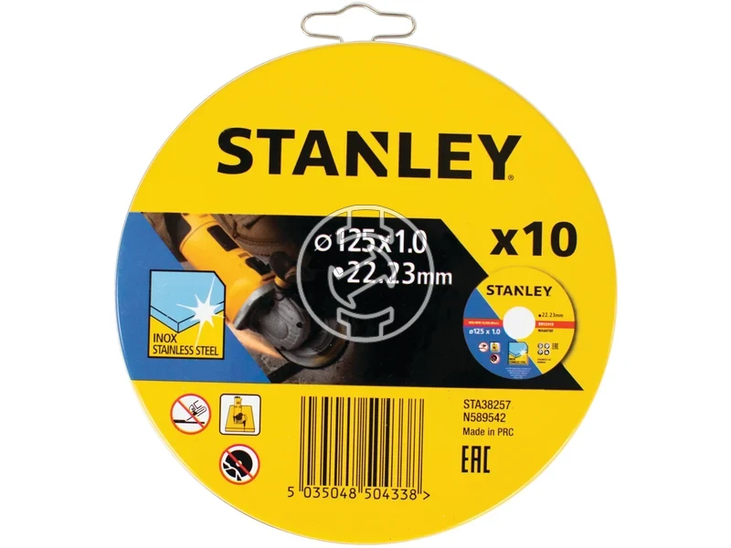 Kép: Stanley vagokorong 125 x 1 mm 10 db_0.webp