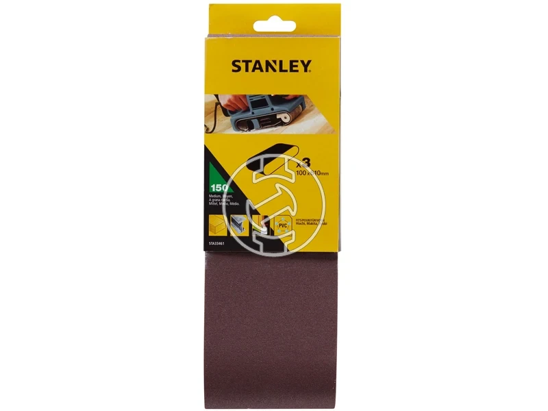 Kép: Stanley vegtelenitett csiszoloszalag 100 x 610 mm 150g_1.webp