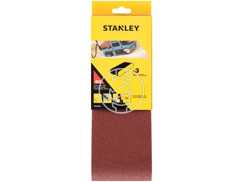 Kép: Stanley vegtelenitett csiszoloszalag 100 x 610 mm 60g_1.webp