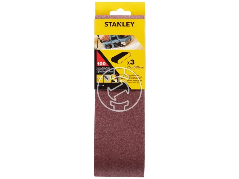 Kép: Stanley vegtelenitett csiszoloszalag 75 x 533 mm 100g_1.webp