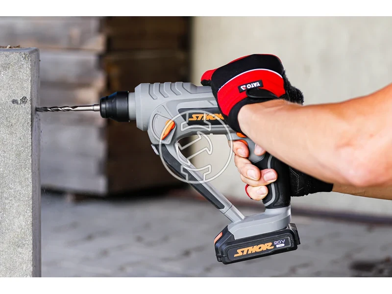 Kép: Sthor 78107 akkus furo-vesokalapacs 20 V 11 J SDS-Plus.webp