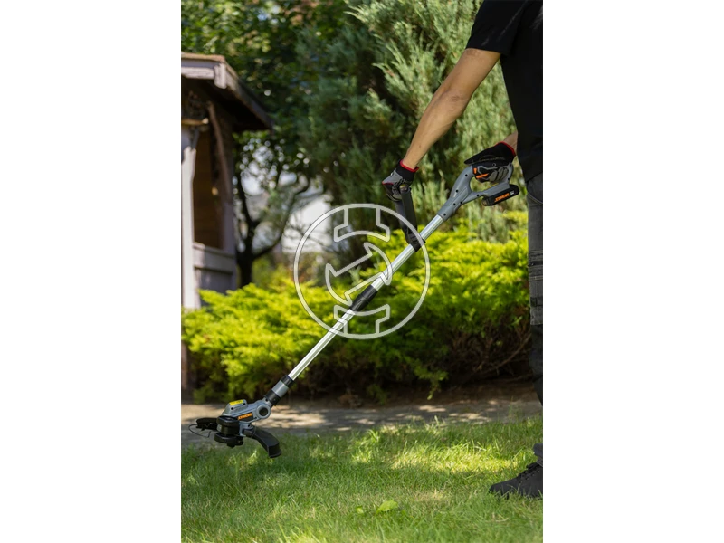 Sthor 78180 akkus fűszegélynyíró 20 V akku és töltő nélkül