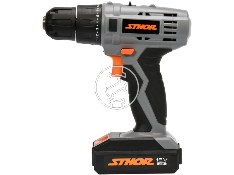 Kép: Sthor 78972 akkus furocsavarozo tokmanyos 18 V 2 x 13 Ah akku tolto.webp