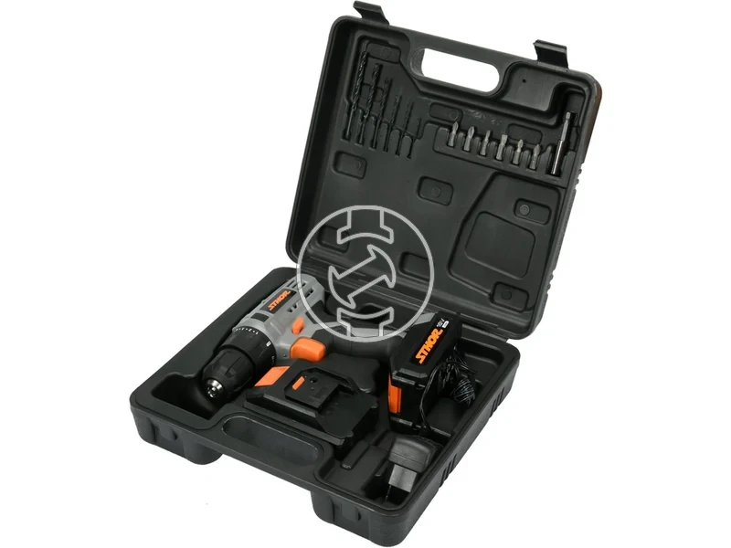 Kép: Sthor 78972 akkus furocsavarozo tokmanyos 18 V 2 x 13 Ah akku tolto.webp